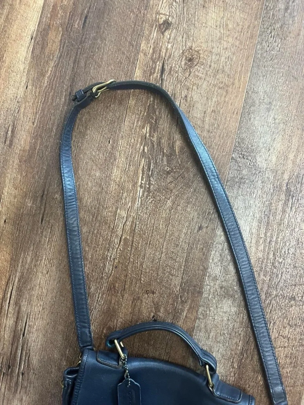 Vintage coach station bag
